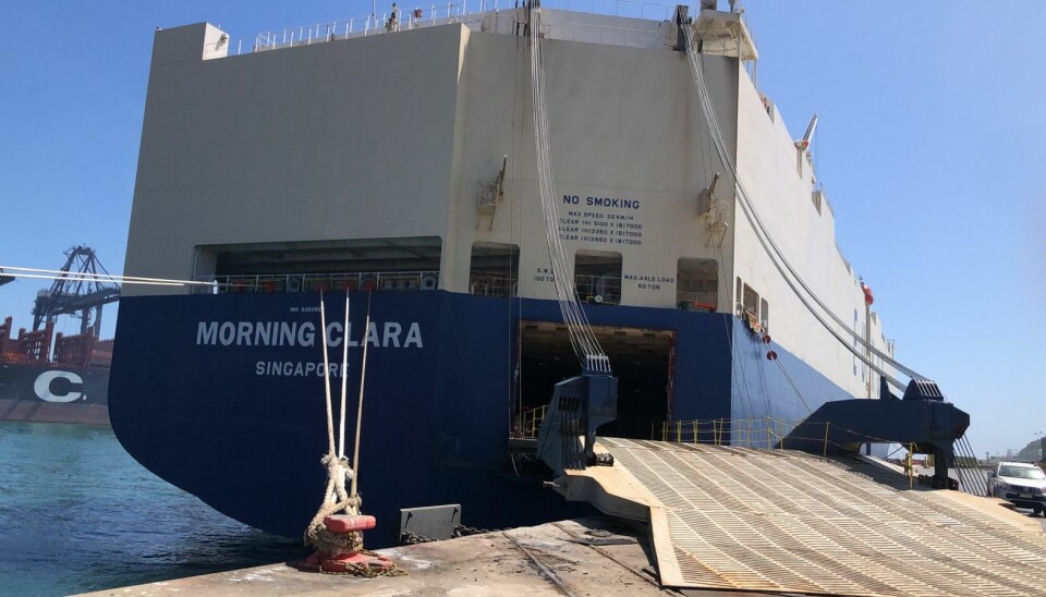 Más de 5 mil unidades de vehículos llegaron al puerto.
