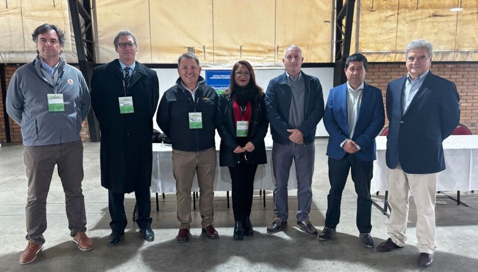 Autoridades presentes en el encuentro desarrollado en la ciudad de Osorno.