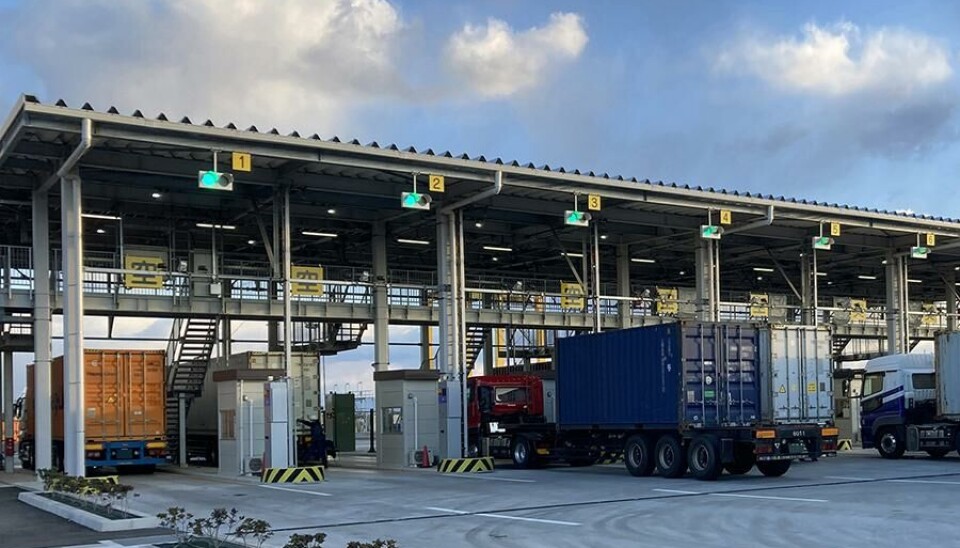 Mitsubishi Logisnext entrega nuevo sistema de acceso a terminales de contenedores en Osaka