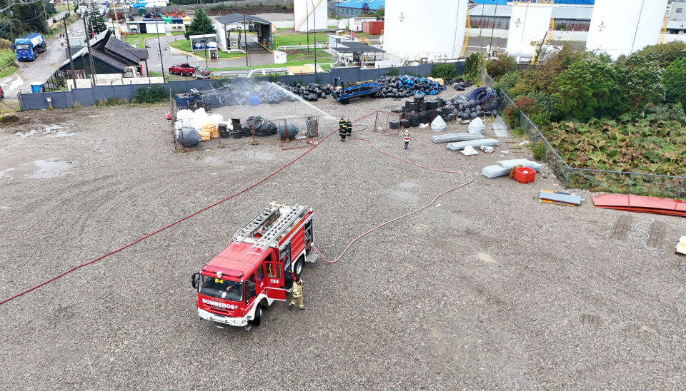 Operativo de simulacro en plena acción en las dependencias de OXXEAN.