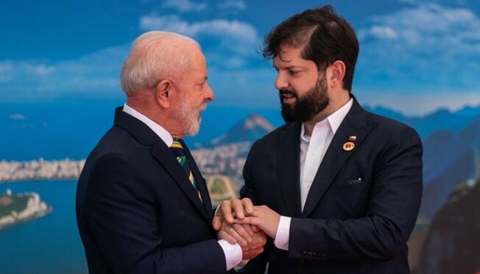 Presidentes de Chile y Brasil durante la Cumbre del G20.
