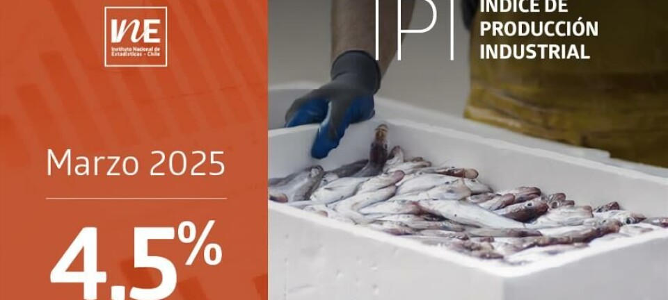 Índice de Producción Industrial aumentó 4,5% interanualmente en marzo de 2025
