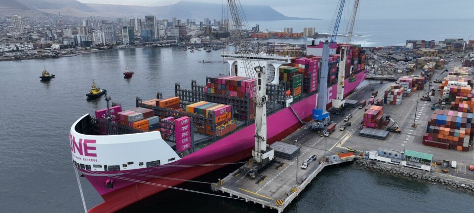 Iquique Terminal Internacional se convierte en puerta de entrada a Chile de buque ONE Sphere