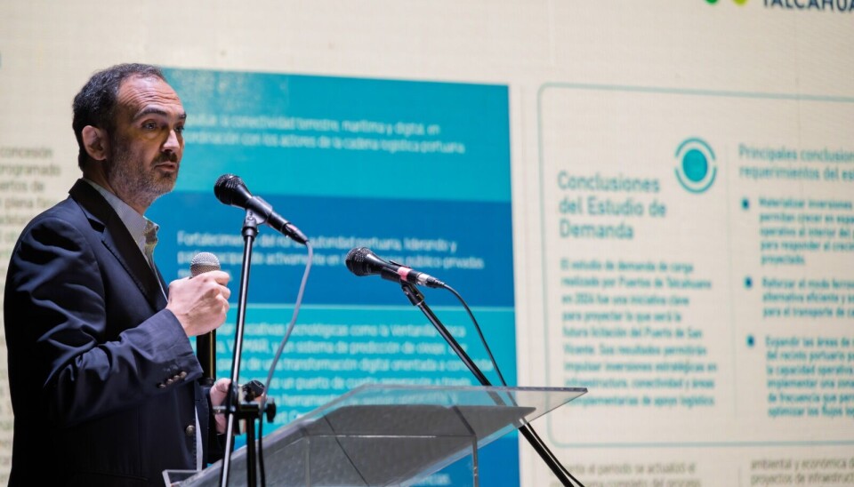 Cristian Wulf, gerente general de Puertos de Talcahuano