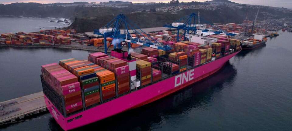 Buque ONE Sphere recaló en SVTI para conectar el sur de Chile directamente con el Asia Pacífico