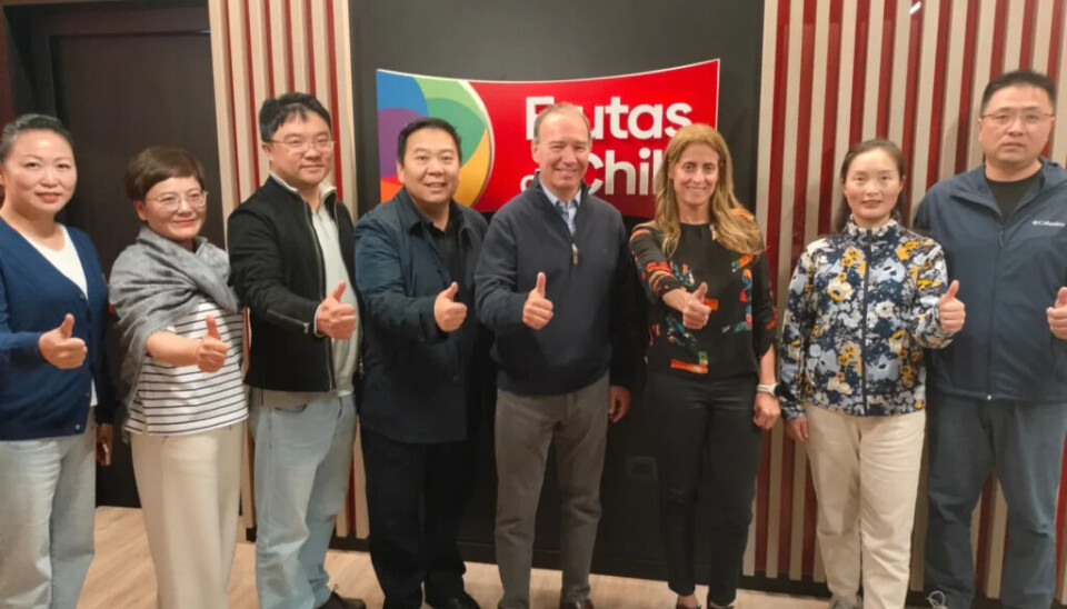 Ejecutivos y autoridades tras le reunión con el gremio exportador.