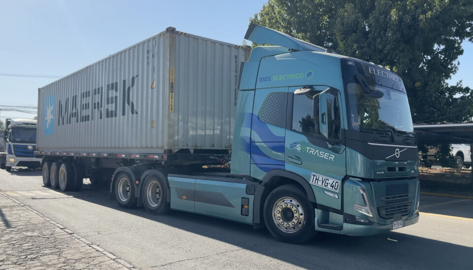 Los camiones pueden transportar hasta 25 toneladas de carga.