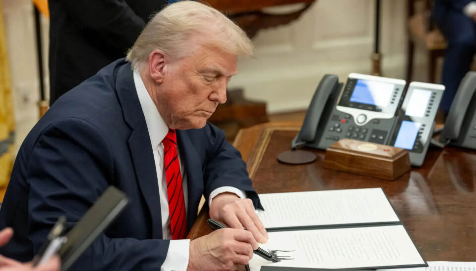 Donald Trump, presidente de los Estados Unidos.