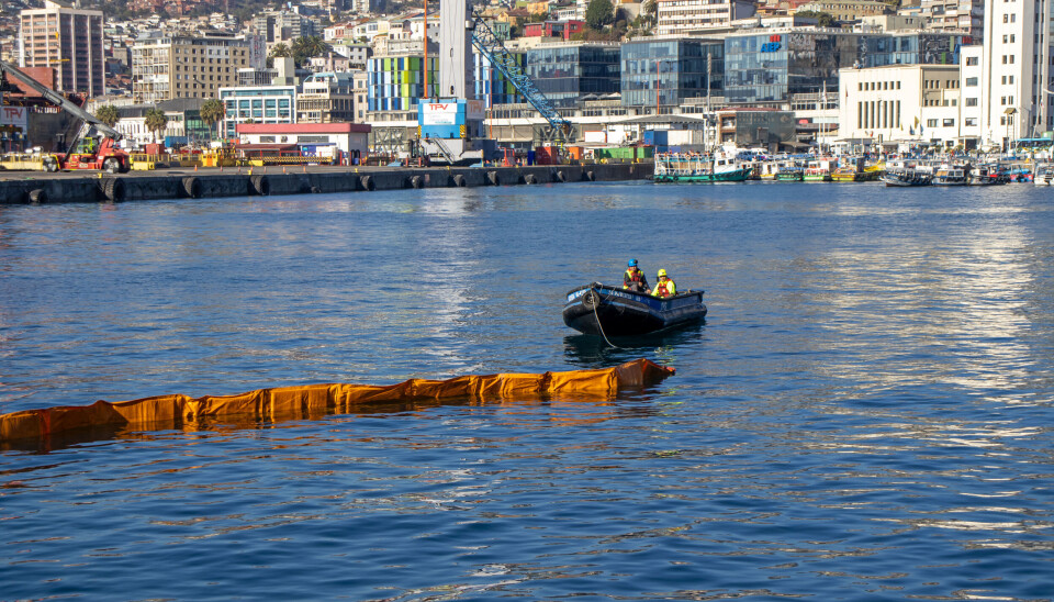 La Capitanía de Puerto actuó como observadora del operativo.