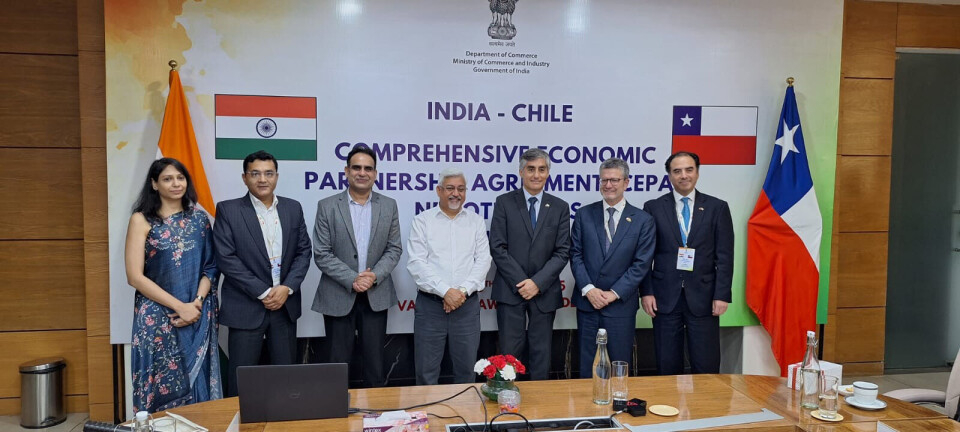 Chile e India finalizan ronda de negociaciones para Acuerdo de Asociación Económica Integral