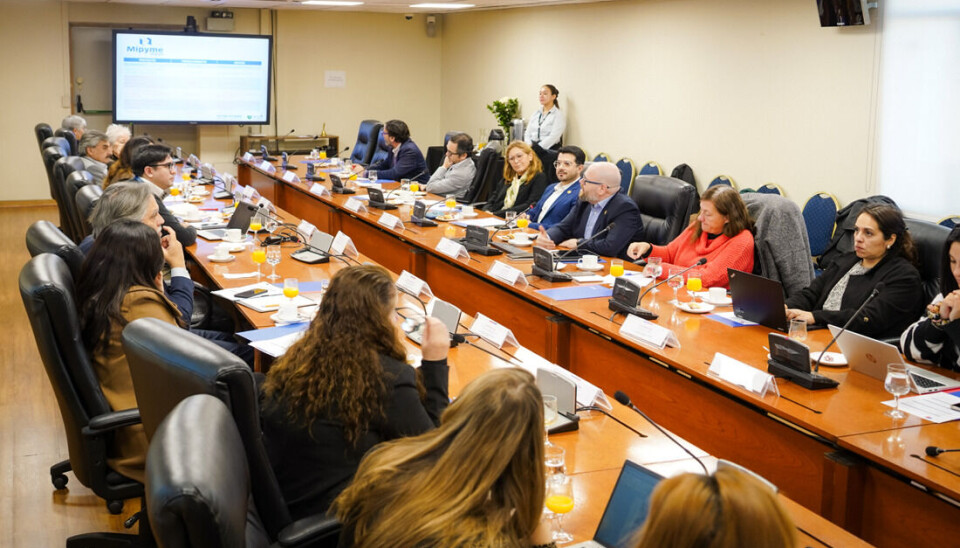 Participantes del foro de competitividad e integración de las Pymes.