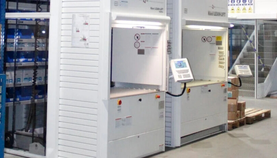 En poco espacio y de manera vertical se almacenarán los productos.