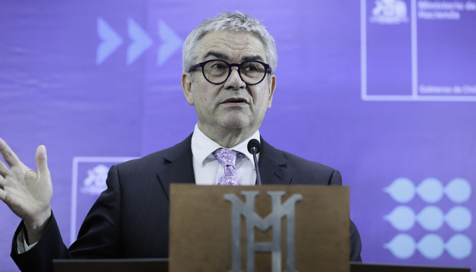 Mario Marcel, ministro de Hacienda.