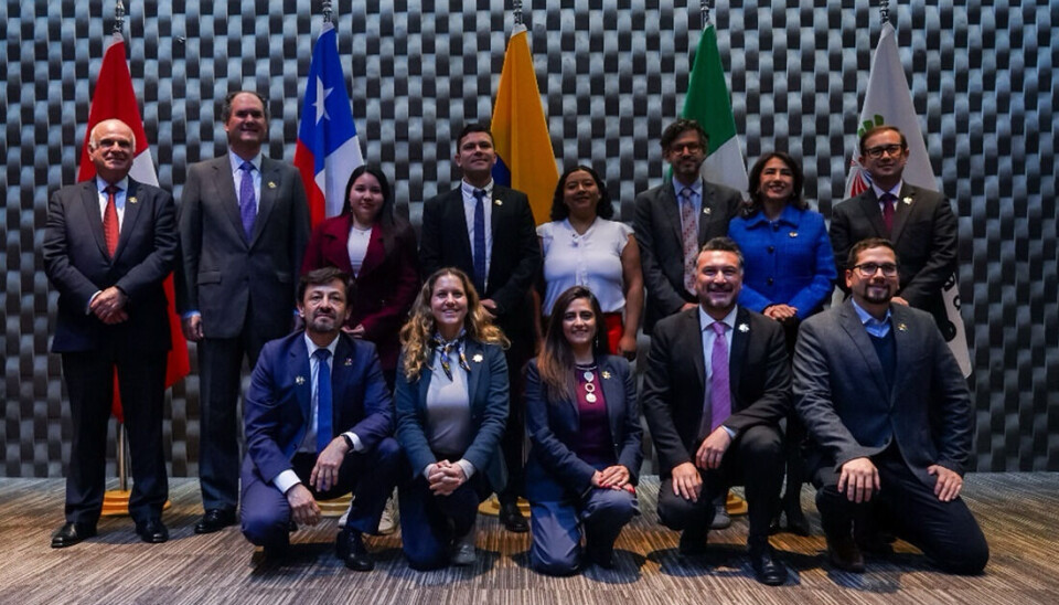 Los participantes tras la reunión donde se abordaron los temas de empleabilidad.