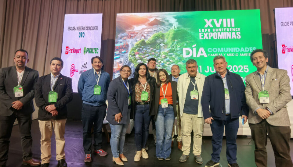 Representantes nacionales en la feria que se desarrolló en Ecuador.