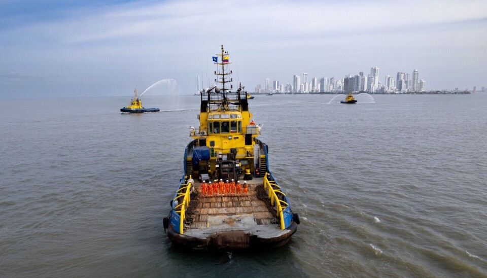 Un hito en las operaciones celebró SAAM Towage con el remolque.