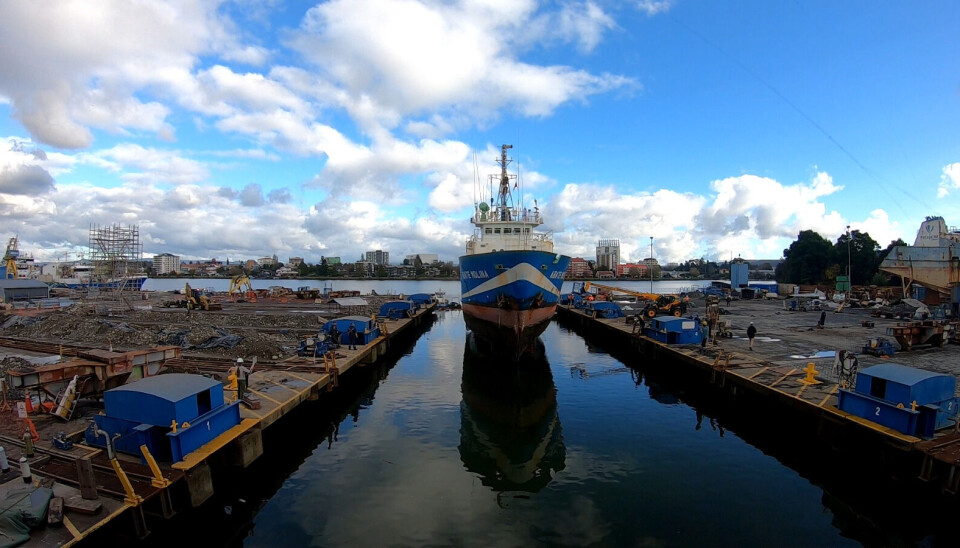 Los trabajaos se realizaron en las instalaciones de Asenav en la ciudad de Valdivia.