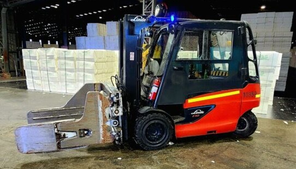 Las nuevas grúas están equipadas con baterías de litio-ion.