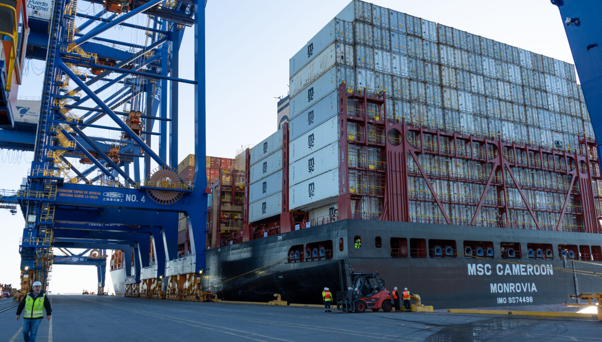 Coronel Container Terminal Puerto Coronel recibe naves MSC y refuerza su rol logístico en el sur ...