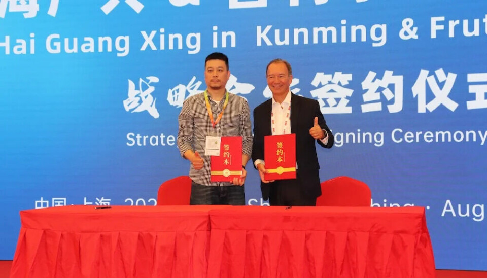 Ambas partes destacaron el creciente potencial del consumo de frutas en China.
