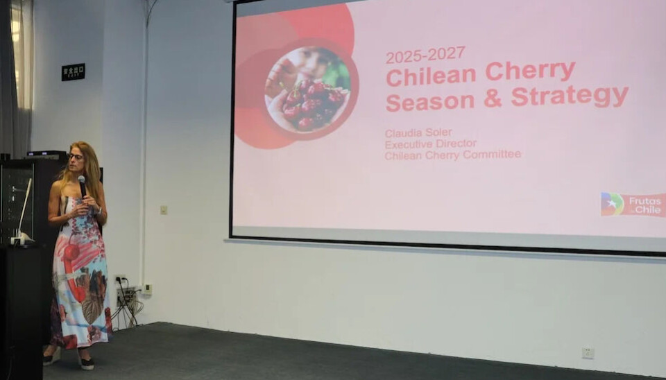 Claudia Soler, directora ejecutiva del Comité de Cerezas.