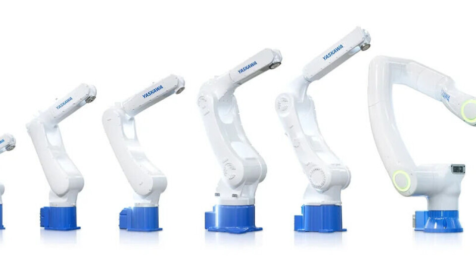 La serie inicial de robots cubre cargas útiles entre 7 y 35 kilos.
