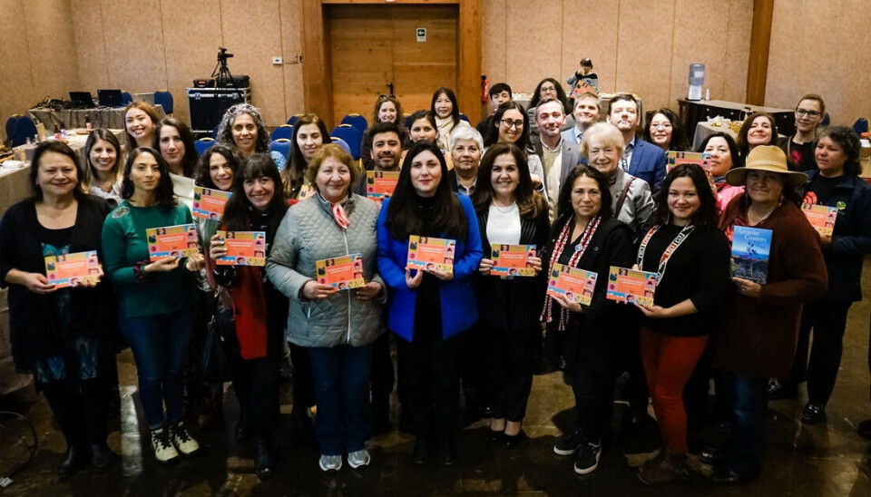 Las participantes en el lanzamiento del manual que apoyará los negocios.
