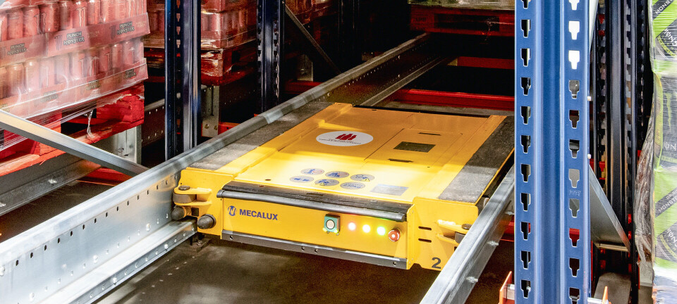 Mecalux impulsa almacenamiento de bebidas con la tecnología Pallet Shuttle