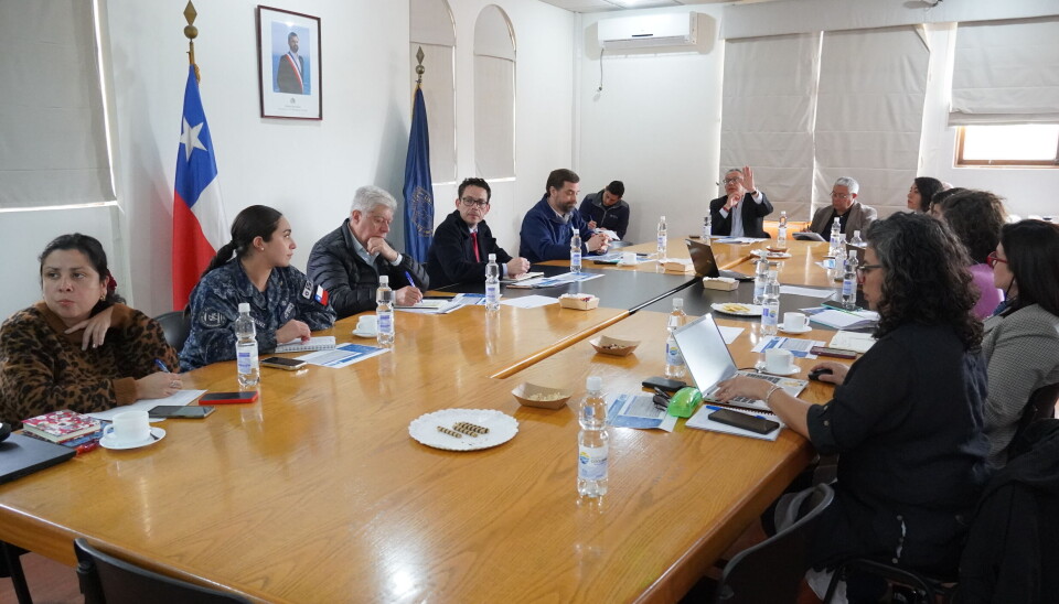 Participantes de la sesión del consejo en la Región de Coquimbo.