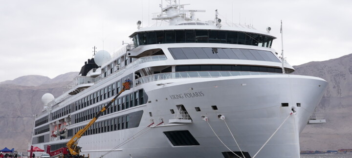 Iquique dio inicio a temporada de cruceros con recalada del Viking Polaris