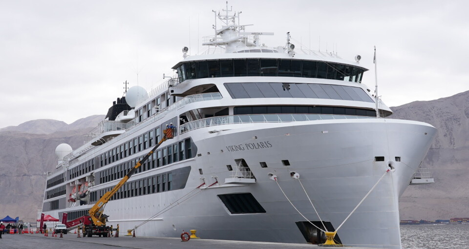 Iquique dio inicio a temporada de cruceros con recalada del Viking Polaris