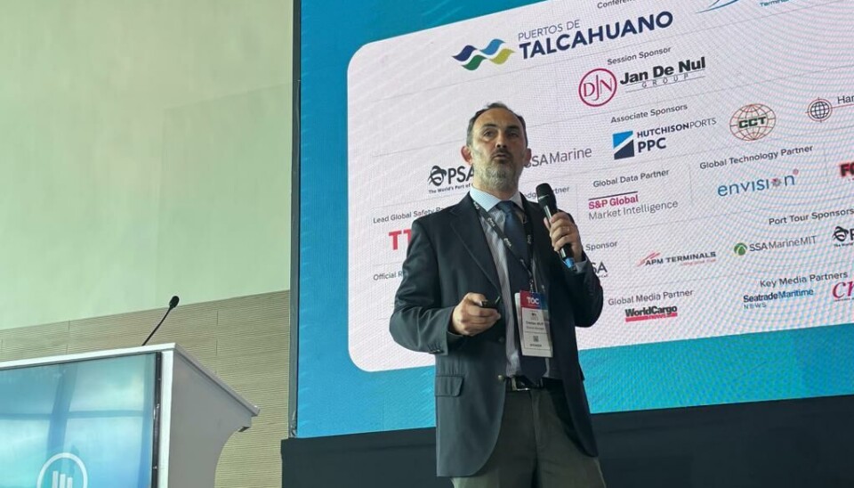 Cristian Wulf, gerente general de Puertos de Talcahuano.