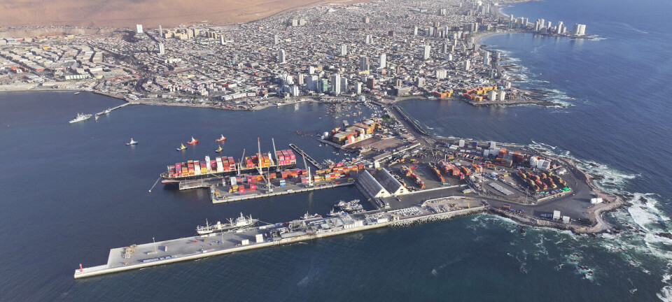 Puerto de Iquique mantiene tendencia al alza y
crece 28% en movimiento de carga