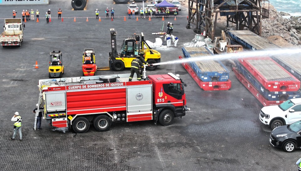El ejercicio consideró aspectos técnicos clave como la comunicación en terreno.
