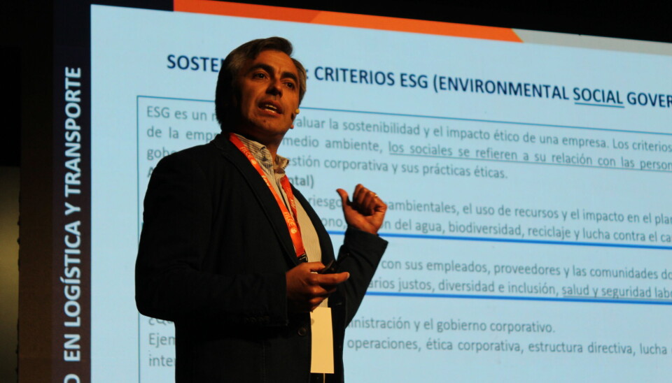 Jaime Armijo, gerente de Operaciones de Logística S.A.