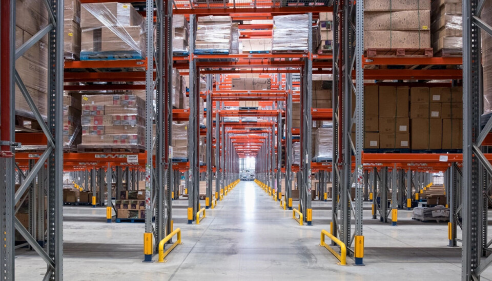 La nueva instalación permite a B&Q ampliar su capacidad de almacenamiento.