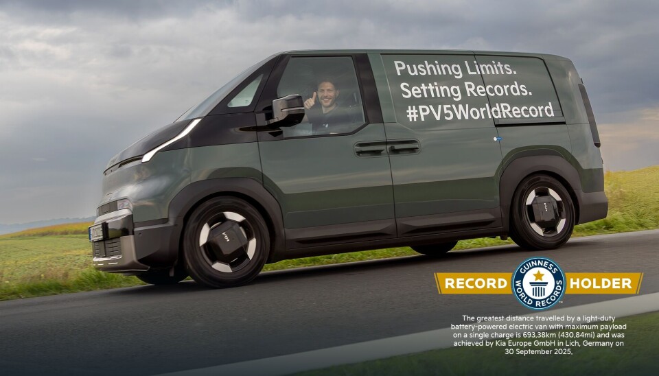 El PV5 Cargo utilizado para el récord contaba con batería de 71,2 kWh.