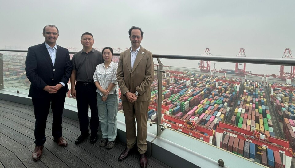 La visita incluyó recorridos por los terminales automatizados más grandes de China.