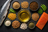 aceite, aceites, ingredientes, alimento, nutrición, alimentación, pellet